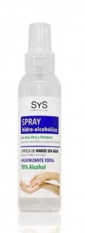 Spray Hidroalcoólico com Aloe Vera e Pantenol 125ml